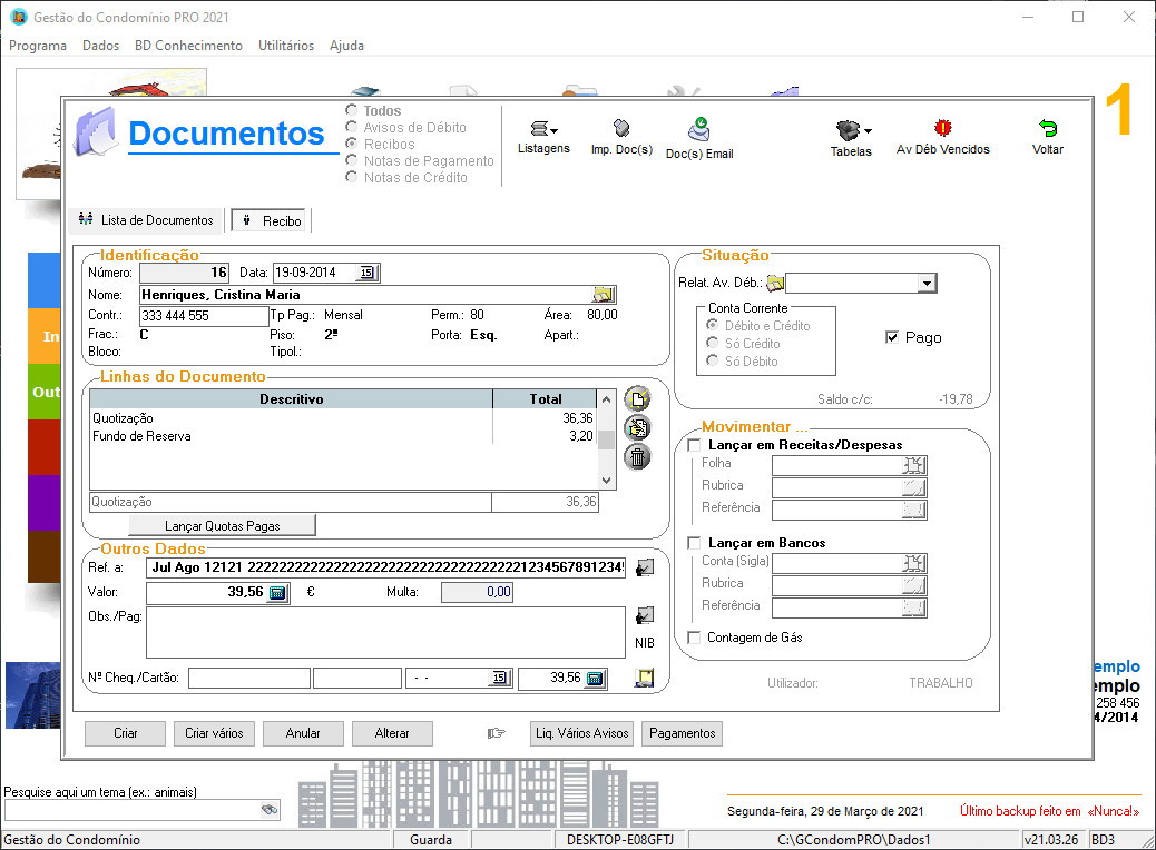 Software Condomínios GCondomPRO